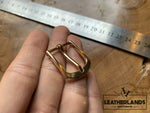 Pin Buckle In Gold/pin Gesp In Het Goud Leathercraft Tools