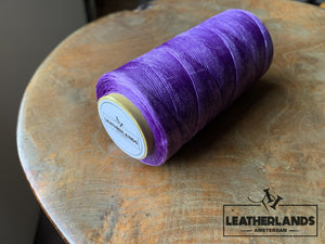 Pre-Waxed Leather Sewing Thread (240 M)/ Gewaxt Naaigaren M) Dark Purple Leathercraft Tools