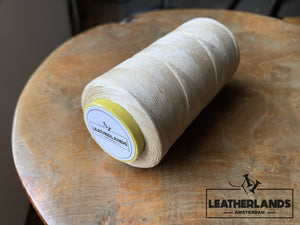 Pre-Waxed Leather Sewing Thread (240 M)/ Gewaxt Naaigaren M) Off White Leathercraft Tools