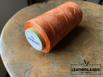 Pre-Waxed Leather Sewing Thread (240 M)/ Gewaxt Naaigaren M) Orange Leathercraft Tools