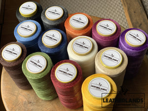 Pre-Waxed Leather Sewing Thread (240 M)/ Gewaxt Naaigaren M) Set Of All Colour (13 In Total)