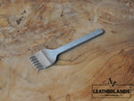 Pricking Irons 4Mm 6 Prong Leathercraft Tools
