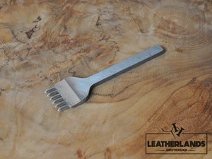 Pricking Irons 4Mm 6 Prong Leathercraft Tools