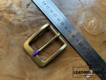 Solid Brass Belt Buckle/ Massief Messing Gesp Leathercraft Tools