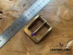 Solid Brass Belt Buckle/ Massief Messing Gesp Leathercraft Tools