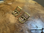 Solid Brass Belt Buckle(In 20Mm)/ Massief Messing Gesp Leathercraft Tools