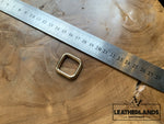 Square Ring Buckle/ Vierkanten Gold / 2 Leathercraft Tools