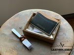 The Classicty Card Holder I (3 Or 5 Slots) Handstitched