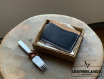 The Classicty Card Holder I (3 Or 5 Slots) Handstitched