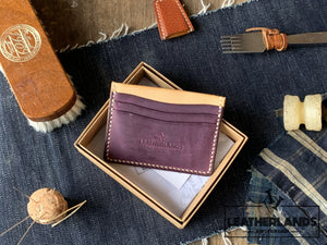 The Classicty Card Holder Ii (7 Slots) Handstitched