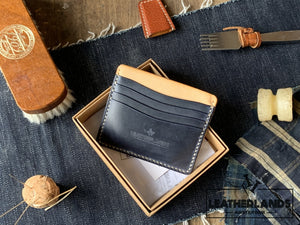 The Classicty Card Holder Iii (9 Slots) Handstitched