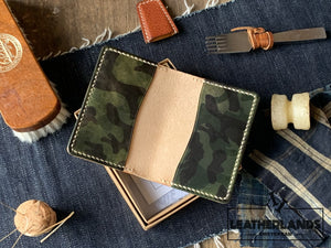 The Flippa Card Holder Ii (6Slots) Handstitched
