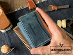 The Flippa Card Holder Ii (6Slots) Handstitched