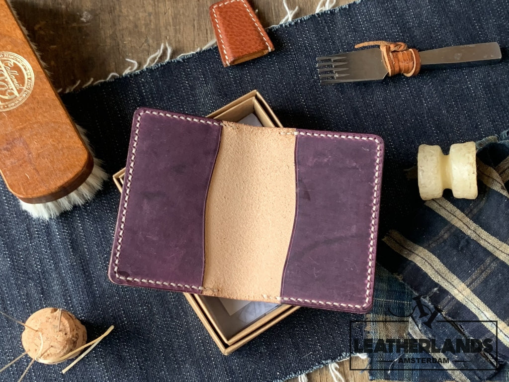 The Flippa Card Holder Ii (6Slots) Handstitched