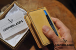 The Flippa Card Holder Ii (6Slots) Handstitched