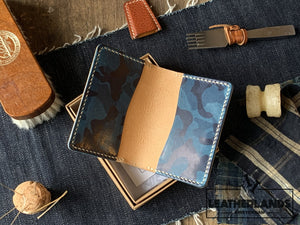The Flippa Card Holder Ii (6Slots) Handstitched