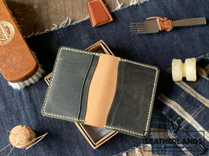 The Flippa Card Holder Ii (6Slots) Handstitched