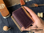 The Flippa Card Holder Ii (6Slots) Handstitched