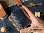 The Flippa Card Holder Ii (6Slots) Handstitched