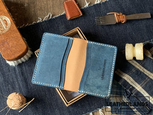 The Flippa Card Holder Ii (6Slots) Handstitched