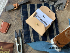 The Stitchless Business Card Holder Handstitched