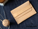 The Strap Card Holder Handstitched