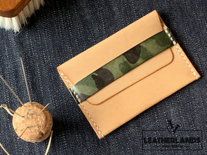 The Strap Card Holder Handstitched