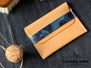 The Strap Card Holder Handstitched