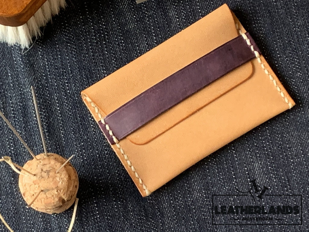 The Strap Card Holder Handstitched