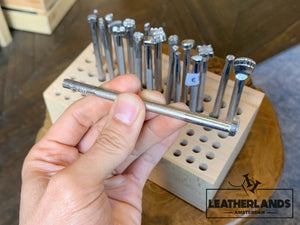 Tooling Punchers Set (20 In Total) Leathercraft Tools